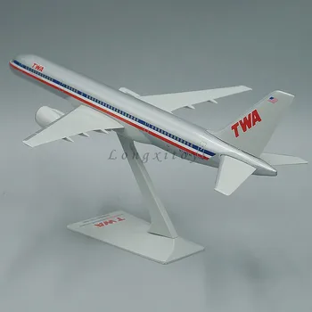 1:200, Играчка Модел Самолет Trans World Airlines и TWA Boeing 757-200 За Събиране