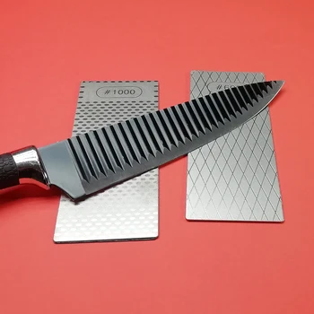 Diamond камък за заточване на ножове Острилка за ножове с фиксиран ъгъл на заточване 150x63x2,5 мм, Размер на 400 600 1000 1200 Ъглова употреба