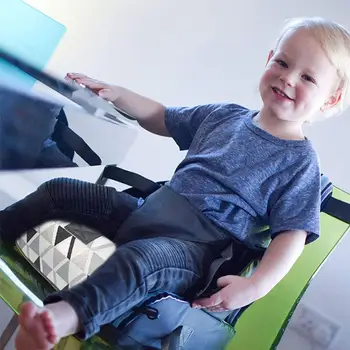 Детско Столче-Седалка С Подлакътници Седалка Регулируема Повишаване На Облегалката Възглавница Гъба Преносимо Преносимо Столче За Детска Подарък