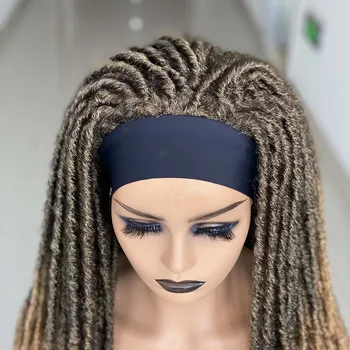 Cosplay Превръзка на главата Расти Синтетични меки изкуствени къдрици Перуки Изплитането на една Кука Обрат Перуки за коса За черни жени/мъже