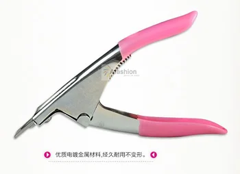 1бр Нокти Изкуство на Ръба на Нож UV Акрил Фалшиви Ножици за Рязане на Нокти от неръждаема ножици за подстригване файл маникюр инструменти