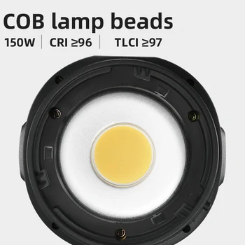 Triopo LED Видеосвет EX-60 W 150 W/200 W 5600 До Студен Бял Версия Светкавица Canon постоянна Светлина Определяне на Боуен за студийно видео