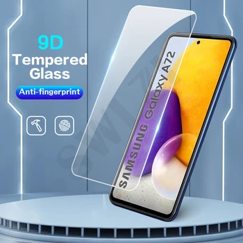 5-1бр протектор на екрана на телефона за Samsung Galaxy A72 A51 A52 A41 A42 A32 5G A71 A71S Защитно фолио за смартфон от закалено стъкло