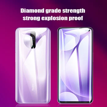 Пълно Защитно стъкло за Redmi Note 9S 9 Pro 5G и 4G Екран Закалена Защитно фолио за Xiaomi Redmi K30 Ultra Pro HD 9D Масивна Стъклена филм