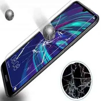 Съвместим Samsung Galaxy A21s напълно черно закалено стъкло 9H протектор на екрана за филми с комплект за почистване