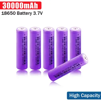 Висок Капацитет 18650 3,7 30 000 mah 18650 литиево-йонна Акумулаторна Батерия За Sony Играчки, Инструменти Фенерче Дропшиппинг