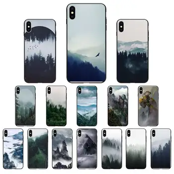 Планински Връх Гора Снежна планина Калъф за телефон за iphone 12 7 8 Plus X XS Max XR Калъф за iphone 5s SE 2020 6 6s 11Pro
