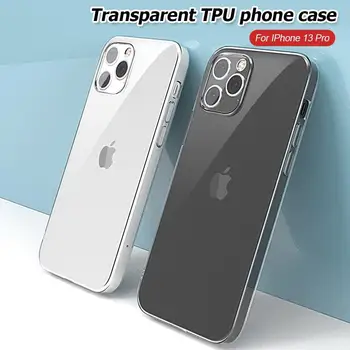 Текстура, Мек калъф за телефон TPU за iPhone 12 13 11 Pro Max 12 13 Мини устойчив на удари Калъф с тънък ръб Калъф за телефон за iPhone XR XS X Max