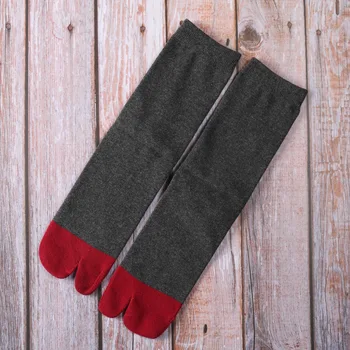 Чорапи с два Пръста, Чорапи с 2 чорапи, Чорапи с разцепени пръсти, Памучни мъжки есенно-зимните Студени Чорапи нови продукти