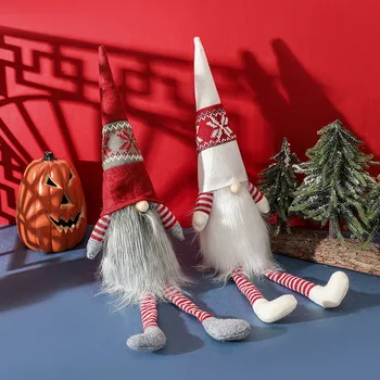 2022 Нова Година 60 см Голям Джудже Коледна Безлични Кукла Коледна Украса За коледната Елха Декорация на дома Коледа Навидад Арворе Де Натал