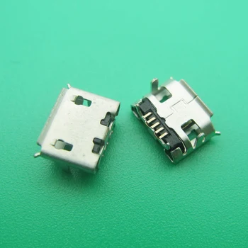 100 бр. Конектор Micro 5 ПЕНСА USB Порт за зареждане на Lenovo L-PAD A1-07 A390E A560E/ за HuaWei C8600 C8500 U8150 U8800
